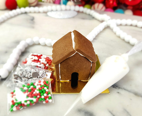 Teeny Tiny Gingerbread House Kit